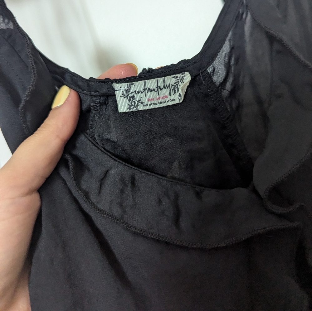 Free People Ruffled Top - Picture 4 of 4